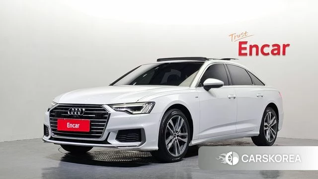 Audi A6 (C8) 2021 Белый из Кореи