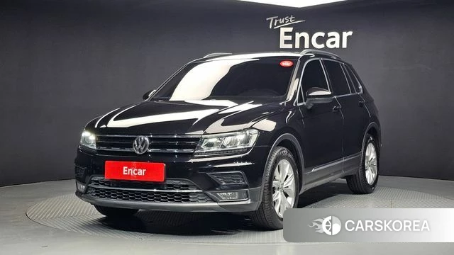 Volkswagen Tiguan second Generation 2018 Черный из Кореи