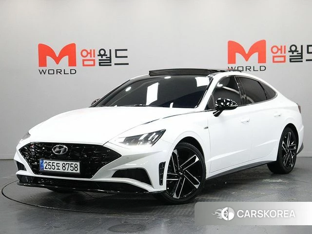 Hyundai Sonata (DN8) 2022 Белый из Кореи
