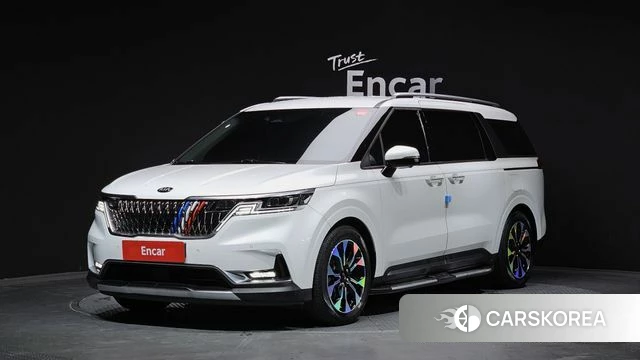 Kia Carnival 4th generation 2020 Белый из Кореи