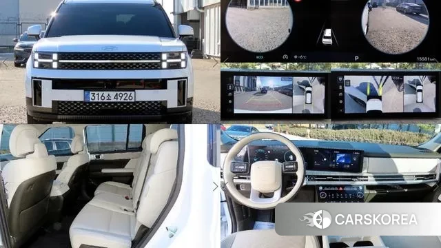 Hyundai Santa Fe (MX5) 2024 Белый из Кореи