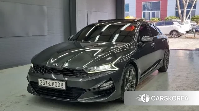 Kia K5 3rd generation 2021 Серый из Кореи