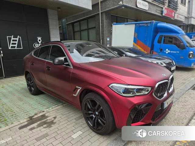 BMW X6M (G06) 2020 Красный из Кореи