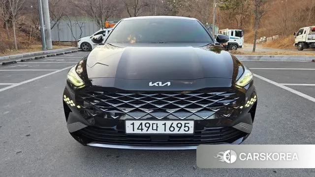 Kia K8 2021 Черный из Кореи