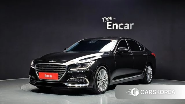 Genesis G80 2018 Черный из Кореи
