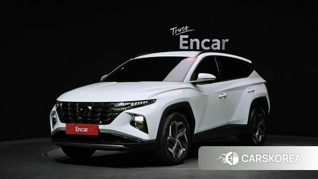 Hyundai Tucson (NX4) 2021 Белый из Кореи