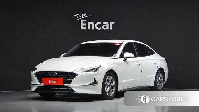 Hyundai Sonata (DN8) 2019 Белый из Кореи