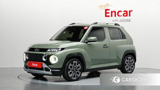 Hyundai Casper 2021 Зеленый из Кореи