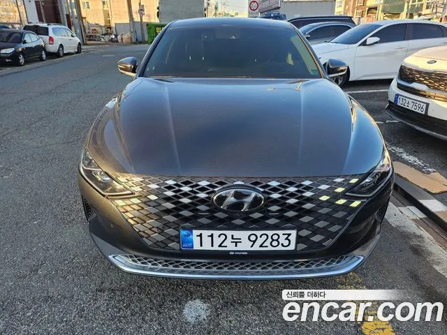 Hyundai The New Grandeur IG Hybrid 2020 Серый из Кореи