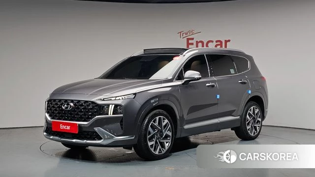 Hyundai The New Santa Fe 2021 Серый из Кореи