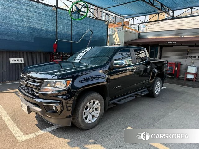 Chevrolet (GM Daewoo) Real New Colorado 2021 Черный из Кореи