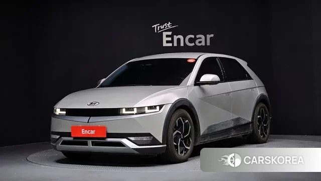 Hyundai Ionic 5 2021 Серебристо-серый из Кореи