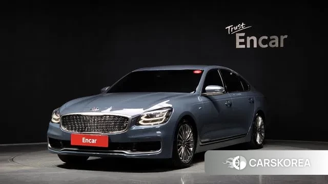 Kia More K9 2018 Светло-серебряный цвет из Кореи