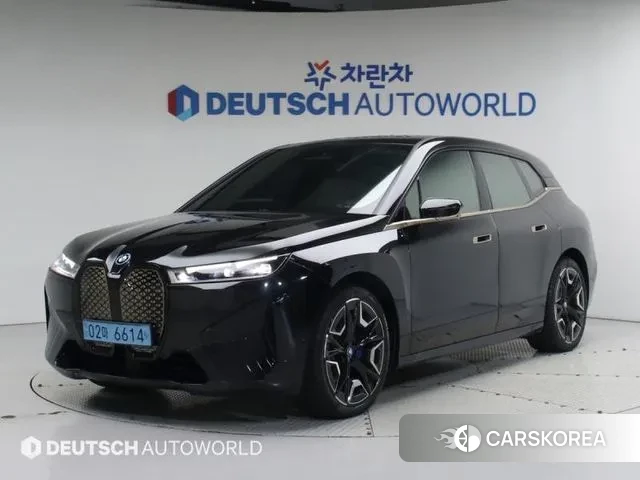 BMW iX 2022 Черный из Кореи