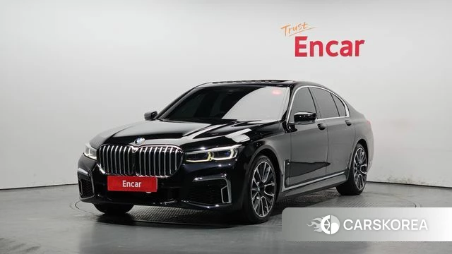 BMW 7 Series (G11) 2020 Черный из Кореи