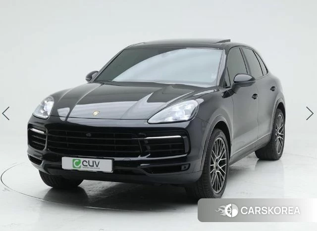 Porsche Cayenne (PO536) 2020 Черный из Кореи