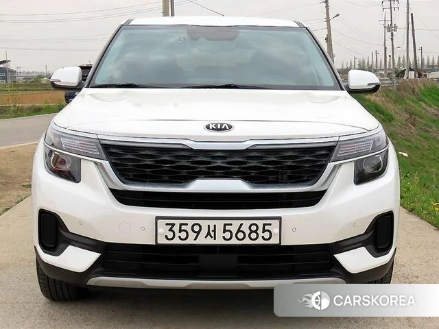 Kia Seltos 2020 Жемчужный цвет из Кореи