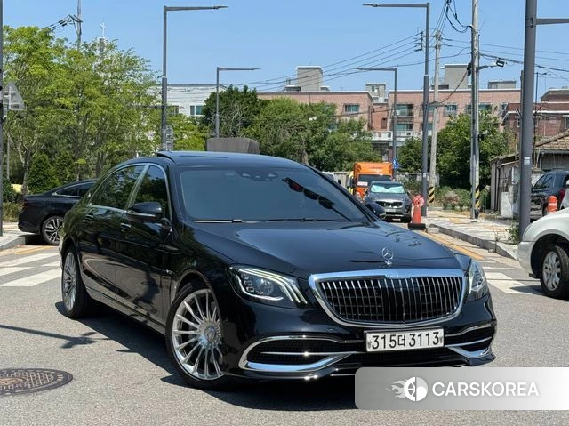 Mercedes-Benz S-Class W222 2018 Черный из Кореи