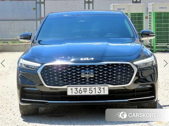 Kia The New K9 2nd generation 2021 Черный из Кореи