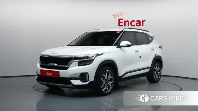 Kia Seltos 2022 Белый из Кореи