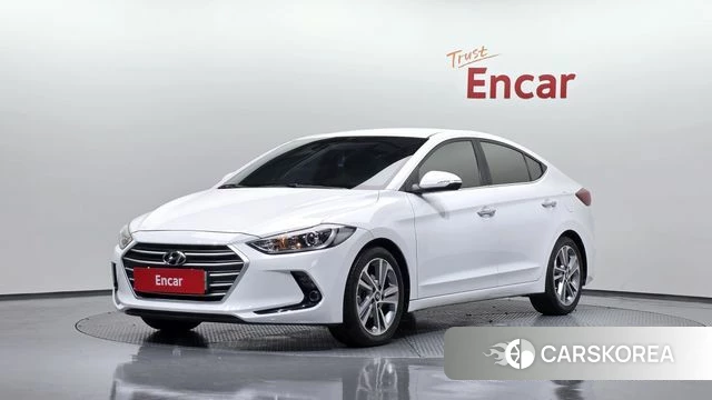 Hyundai Avante AD 2018 Белый из Кореи