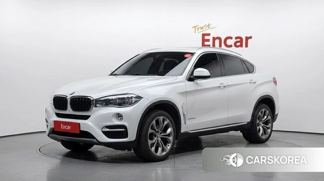 BMW X6 (F16) 2018 Белый из Кореи