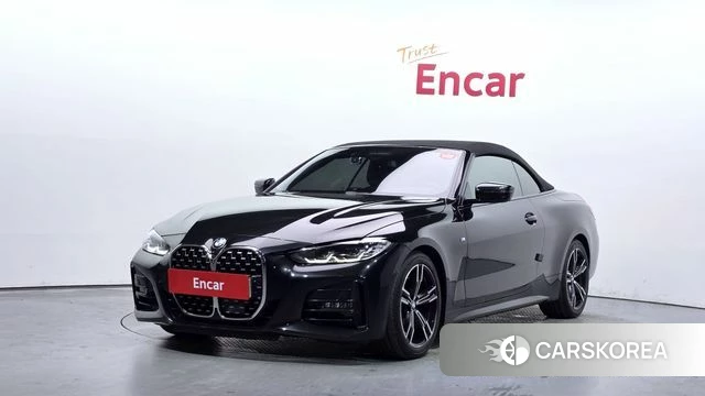 BMW 4 Series (G22) 2021 Черный из Кореи