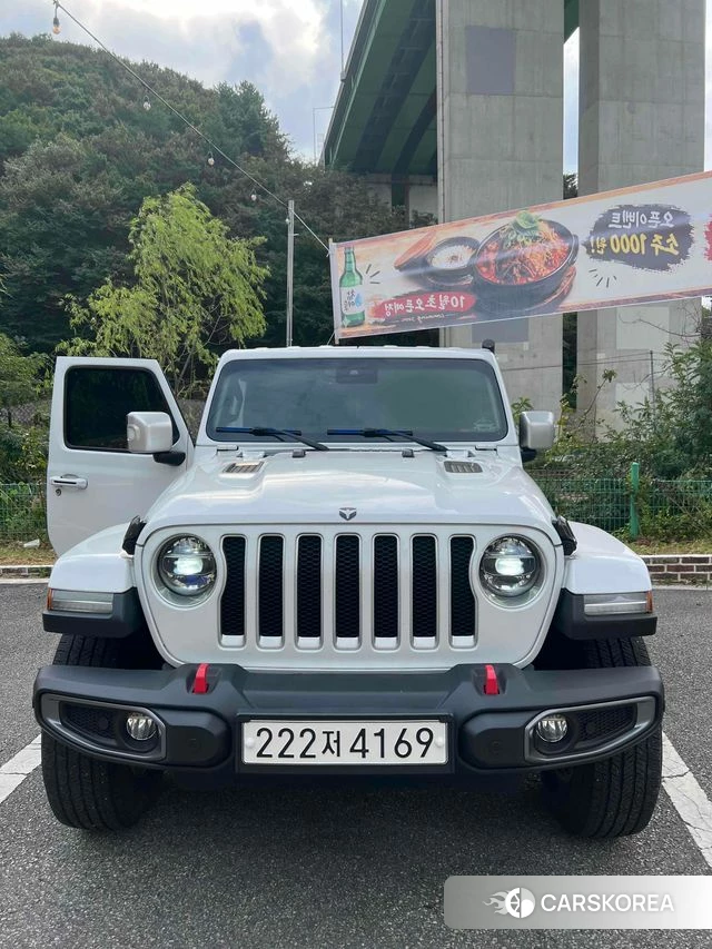 Jeep Wrangler (JL) 2019 Белый из Кореи