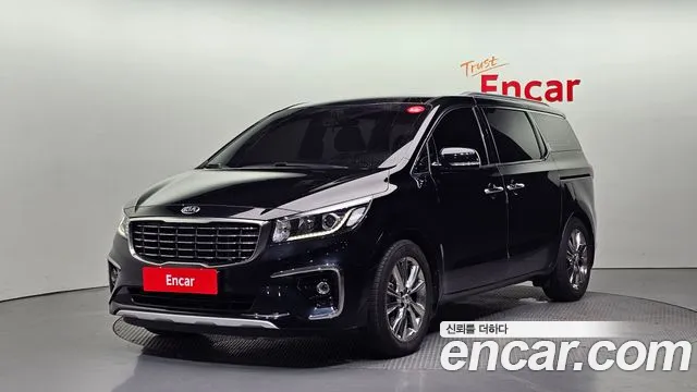 Kia The New Carnival 2019 Черный из Кореи