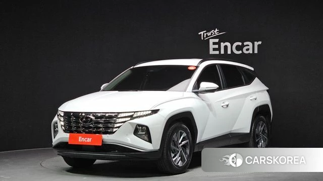 Hyundai Tucson Hybrid (NX4) 2022 Белый из Кореи