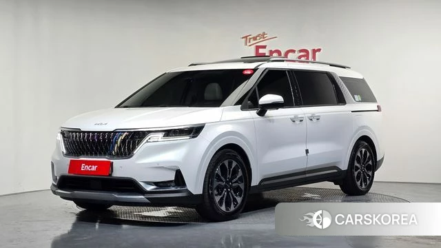 Kia Carnival 4th generation 2021 Белый из Кореи