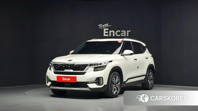 Kia Seltos 2021 Белый из Кореи