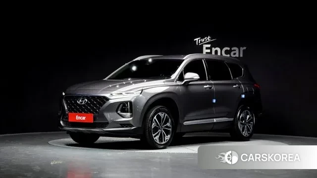 Hyundai Santa Fe TM 2019 Серый из Кореи