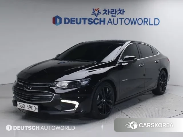 Chevrolet (GM Daewoo) All New Malibu 2018 Черный из Кореи
