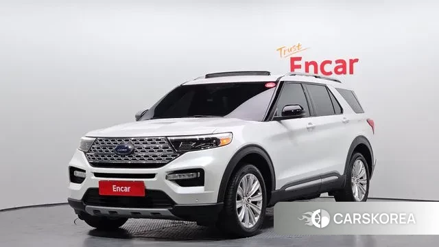 Ford Explorer 6th Generation 2019 Белый из Кореи