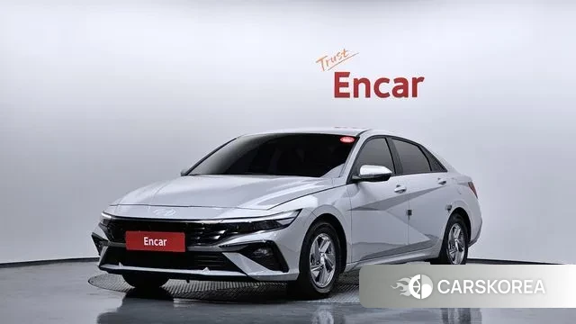 Hyundai The New Avante (CN7) 2024 Серебряный из Кореи