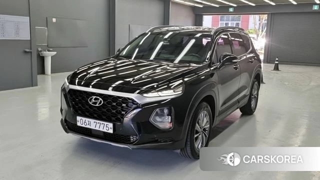 Hyundai Santa Fe TM 2018 Черный из Кореи