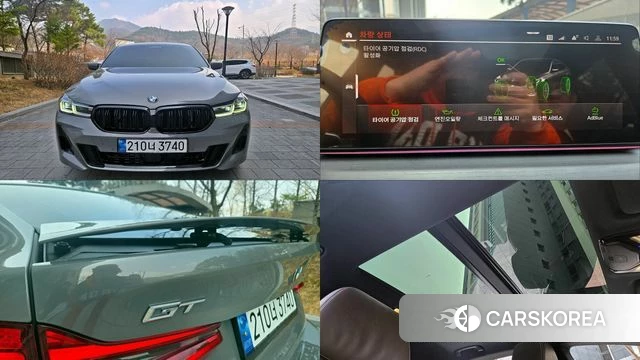 BMW 6 Series GT (G32) 2022 Серый из Кореи