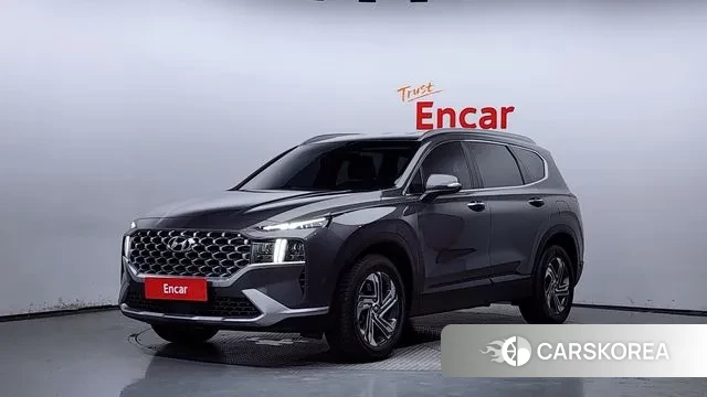 Hyundai The New Santa Fe 2021 Серый из Кореи