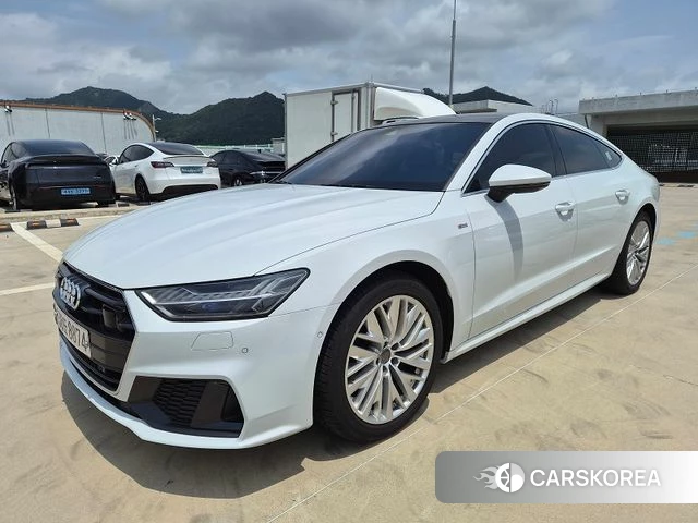 Audi A7 (4K) 2020 Белый из Кореи