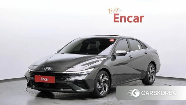 Hyundai The New Avante (CN7) 2023 Серый из Кореи