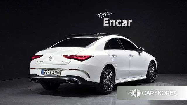Mercedes-Benz CLA-Class C118 2024 Белый из Кореи