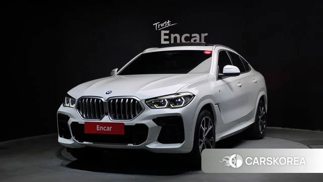 BMW X6 (G06) 2022 Белый из Кореи