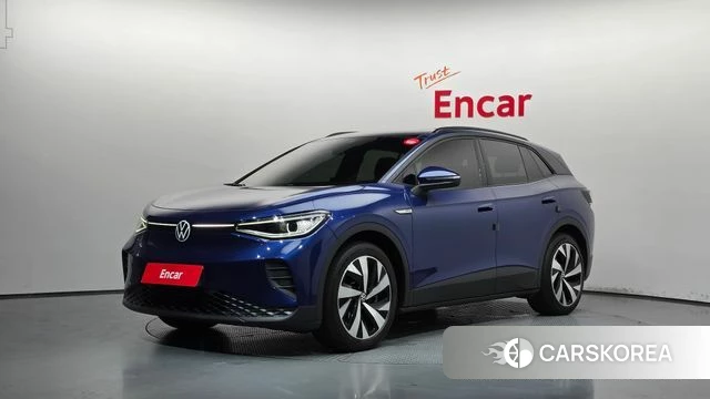 Volkswagen ID.4 2022 Синий из Кореи