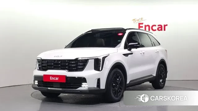 Kia The New Sorento 4th Generation 2023 Белый из Кореи