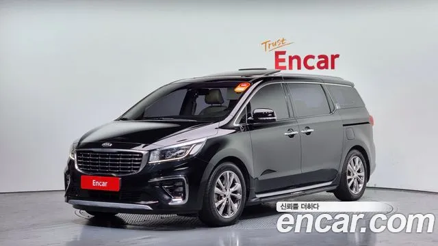 Kia The New Carnival 2018 Черный из Кореи