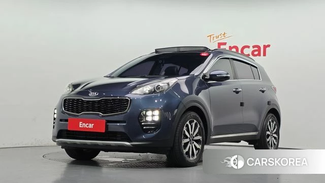 Kia Sportage 4th Generation 2018 Синий из Кореи