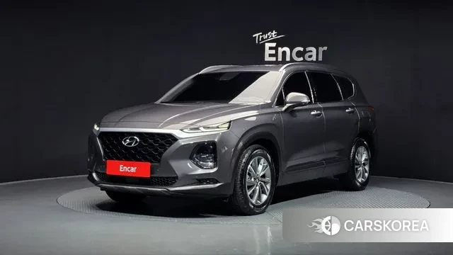 Hyundai Santa Fe TM 2018 Серый из Кореи