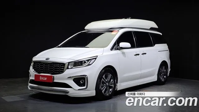 Kia The New Carnival 2019 Белый из Кореи
