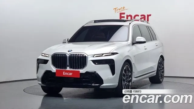 BMW X7 (G07) 2024 Белый из Кореи